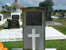 Headstone of K. BROWN 19695 at Awanui, Northland - No known copyright restrictions