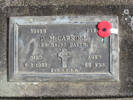 Headstone, Paul McCarroll (39385), Manukau Memorial Gardens Cemetery, RSA section - This image may be subject to copyright