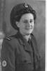 Portrait, Betty Mary Clements in uniform - This image may be subject to copyright