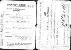 Identity card, WW2, WAAC - This image may be subject to copyright
