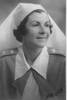 Portrait, Sister I A Henderson in 1942 while at Burnham Military Camp, nurses uniform - This image may be subject to copyright