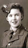 Portrait, Patricia Appleby taken in 1943 when with 3 Motor Transport Workshops, Papakura Military Camp. - This image may be subject to copyright