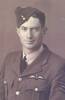 Portrait, Leslie Hamilton Dobbs with his pilot wings and three stripes on his jacket - This image may be subject to copyright