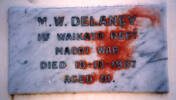 Memorial plaque (marble) Veterans Wall, Waikaraka Public Cemetery. Photo P. Baker 2008 - No known copyright restrictions