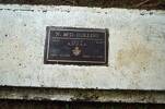 Memorial plaque, Onetangi Cemetery, Waiheke Island. (Photograph taken by P. Baker 2008) - This image may be subject to copyright