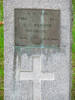 Images of gravestone at Waikumete Cemetery provided by Sarndra Lees 2012 - Image has All Rights Reserved.