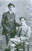 Portrait of Ray William Johnson (seated) and Walter Young Ormsby - No known copyright restrictions