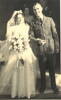 Wedding photograph, Eric Perks and Ruby Woods. - This image may be subject to copyright