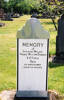 Headstone, Rotorua Cemetery (photo Paul Baker) - No known copyright restrictions