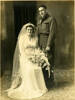 Wedding, WW2 of Clarence Copeland (22263) and Ivis Ruby Copeland, Hamilton (provided by his daughter Jennifer Copeland October 2012) - This image may be subject to copyright