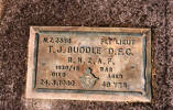 Headstone at Purewa Cemetery of NZ2356 T.J. Buddle - This image may be subject to copyright
