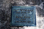 Headstone at Devonport Cemetery of Captain Wynyard - No known copyright restrictions