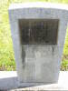 Headstone, Featherston Cemetery (photo Adele Pentony Graham) - No known copyright restrictions