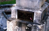 Image of gravestone at Purewa Cemetery provided by Paul F. Baker November 2011. - This image may be subject to copyright