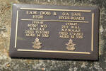 Headstone, Broadwood Services Cemetery, (photo J. Halpin 2012) - This image may be subject to copyright