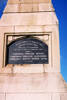 West plaque, in memory of the men who fell, Nixon Memorial, Otahuhu - No known copyright restrictions