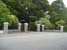Names panel, left, Memorial gates, Greytown Soldiers Memorial Park (photo G.A. Fortune 2012) - Image has All Rights Reserved