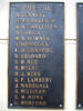 Kaipara Memorial RSA, 1914 - 18 Name panel: A. Bennett - L. Mumford - No known copyright restrictions