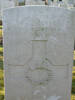 Headstone, Tidworth Military Cemetery, January 2011 - No known copyright restrictions