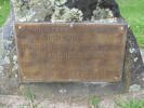 Memorial plaque, Arthur Noel Brown and Geoffrey McPherson Brown, Brown Street, Takapuna (photo: Sarndra Lees, 2013) - Image has All Rights Reserved.