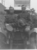 Group 2 soldiers, Arthur George Browne with a friend in front of a car - No known copyright restrictions