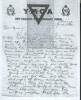Letter, France June 17th 1918 "Dear... "p.1/2 - No known copyright restrictions