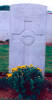 Headstone, Grevillers British Cemetery - No known copyright restrictions
