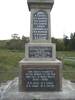Hazelburn War Memorial, South Canterbury, Names (Photo Brian Davison, 2009) - No known copyright restrictions