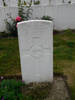 Headstone, Rue-Petillon Military Cemetery, (kindly provided by S Perkins 2009) - No known copyright restrictions