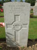 Gravestone, Faubourg D'Amiens Cemetery, Arras (photo G Fortune) - Image has All Rights Reserved