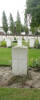 Gravestone, Cite Bonjean Military Cemetery (photo Rose Young 2007) - No known copyright restrictions