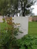 Headstone v2, Dartmoor Cemetery, Somme (photo Rose Young, 19 September 2007) - No known copyright restrictions