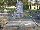 Grave, Linwood Cemetery, Christchurch (Photo Sarndra Lees, 2009) - Image has All Rights Reserved.