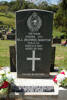 Close view, headstone, Waikumete Cemetery, Auckland (photo J. Halpin 2012) - This image may be subject to copyright