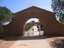 Entrance to Knightsbridge Cemetery, Libya (photo Mrs Downing 2005) - This image may be subject to copyright