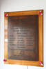 Roll of Honour, Warkworth RSA, 1939 - 1945 (photo J. Halpin 2013) - This image may be subject to copyright
