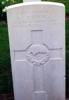 Headstone, Faenza War Cemetery (Photo. C.J. Lorimer 1997) - This image may be subject to copyright