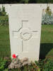 Headstone, Florence War Cemetery (photograph Gabrielle Fortune 2008). - Image has All Rights Reserved