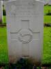 Headstone, Reichswald Forest War Cemetery provided by Linda Perkins (2009) - This image may be subject to copyright