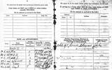 Paybook, WW2, 2NZEF pages 4-5, belonging to Peter Harvey - This image may be subject to copyright