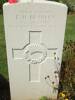 Headstone, Florence War Cemetery (photograph Gabrielle Fortune 2008) - Image has All Rights Reserved