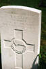 Headstone, Hanover War Cemetery (photo Mr B. Cox, June 1999) - This image may be subject to copyright