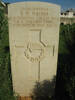 Headstone, Tripoli War Cemetery, Libya (photo B. Coutts, 2009) - This image may be subject to copyright