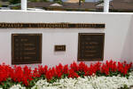 Papakura - Karaka War Memorial, WW2 2 name panels beginning Rice and Sim (photo J. Halpin 2010) - This image may be subject to copyright