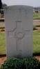 Headstone, Hawkinge Cemetery (1996 by Mr G. Graham of Auckland) - This image may be subject to copyright