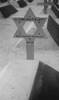 Wooden grave marker in shape of Star of David, Philip Braham Levy (22984), Heliopolis War Cemetery, Egypt (photo taken by Lt Col. Sydney Josland nd) - This image may be subject to copyright