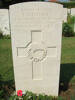 Headstone, Florence War Cemetery (photograph Gabrielle Fortune 2008). - Image has All Rights Reserved