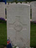 Headstone, Villers-Bretonneux Military Cemetery, France (photo Ron Brown, July 2013) - This image may be subject to copyright