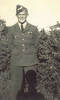 Portrait, standing outside in front of a hedge, Sergeant Thomas Metcalfe (provided by Thera Helmich) - This image may be subject to copyright