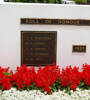 Papakura - Karaka War Memorial, WW2 name panel beginning McCutchan (photo J. Halpin 2010) - This image may be subject to copyright